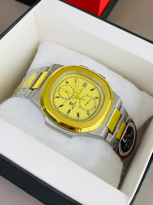 Aquatime Unique Chain Analogue Watch for Men