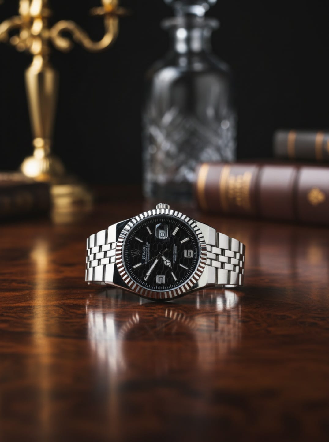 Rolex GMT Master Stainless Steel Black Dial