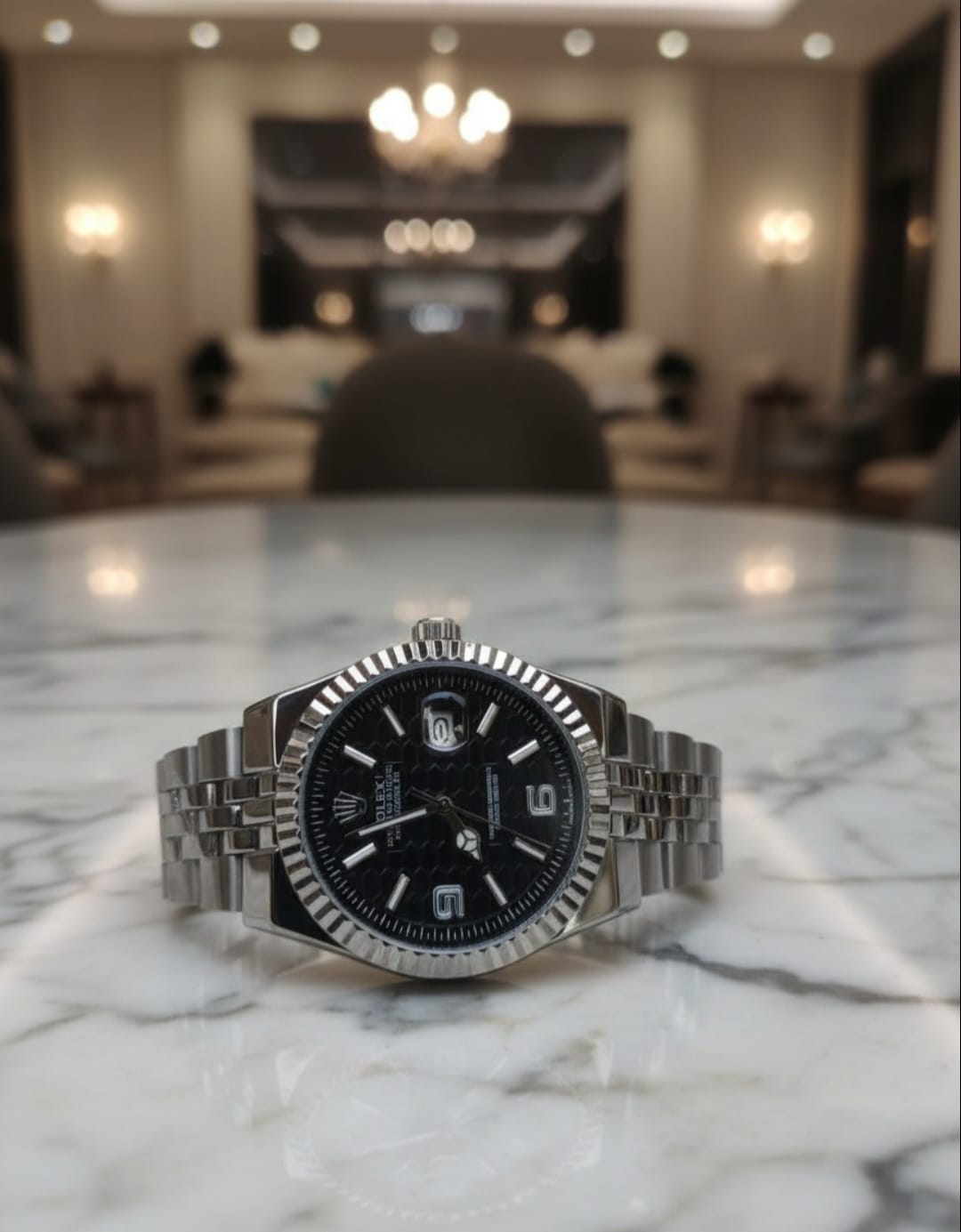 Rolex GMT Master Stainless Steel Black Dial