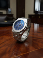 Hublot Diamond Chain | Silver Blue | Premium Quality