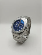 Hublot Diamond Chain | Silver Blue | Premium Quality