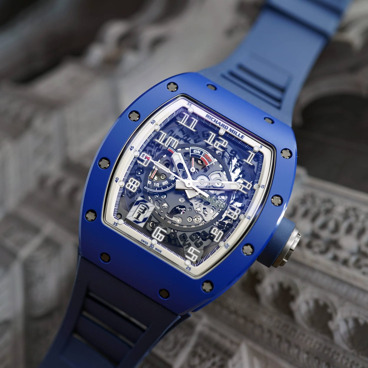 Richard Mille Watches American Miller Watch Richard Mille RM 030 'Americas' Carbon TPT Limited Edition