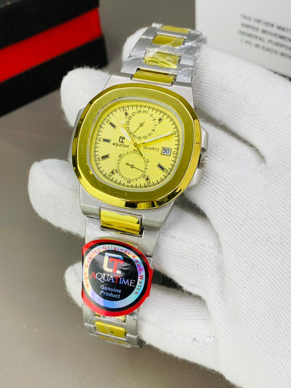 Aquatime Unique Chain Analogue Watch for Men
