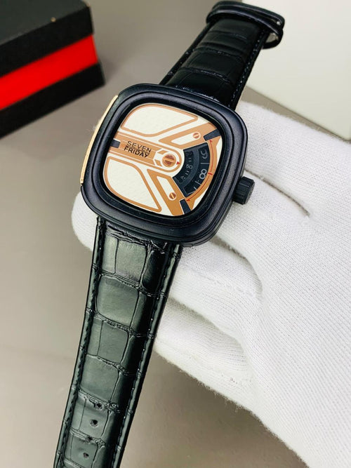 Belleda Men's Leather Strap Watch.....!!!!!!