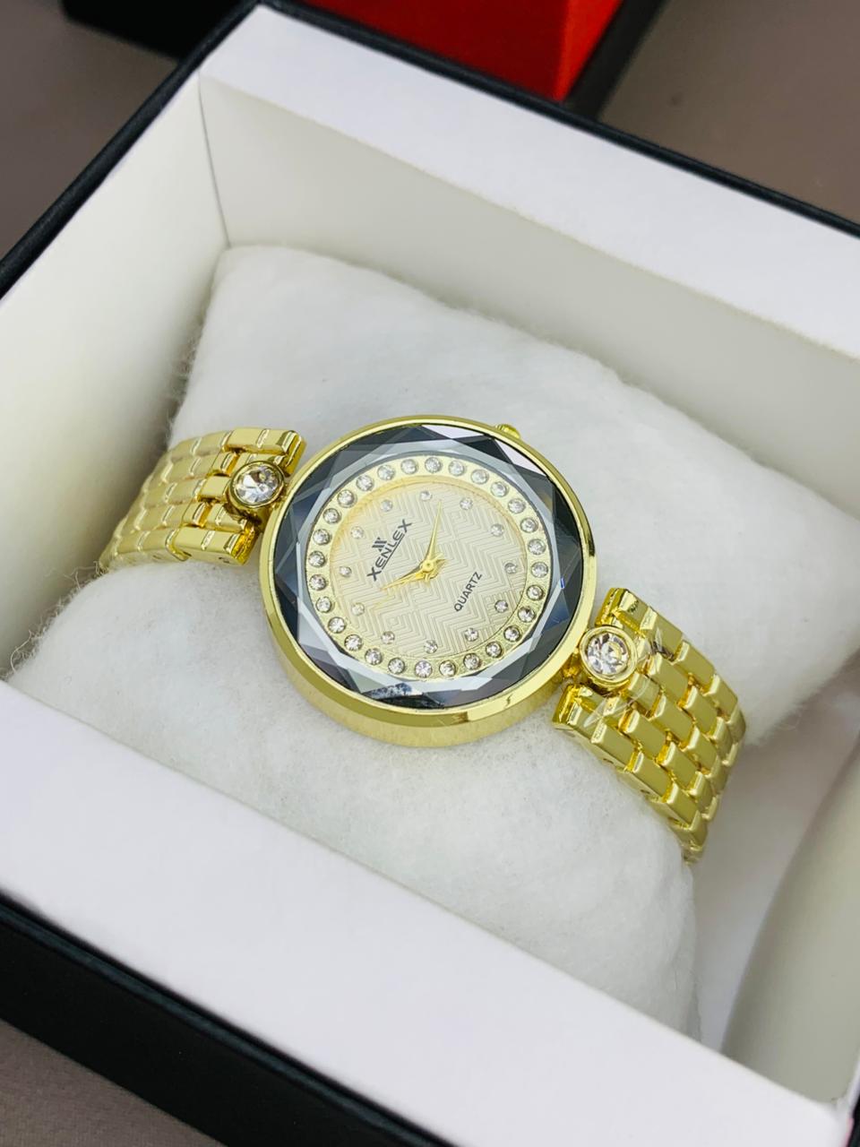 Stylish Golden Women's Watch......!!!!!!!