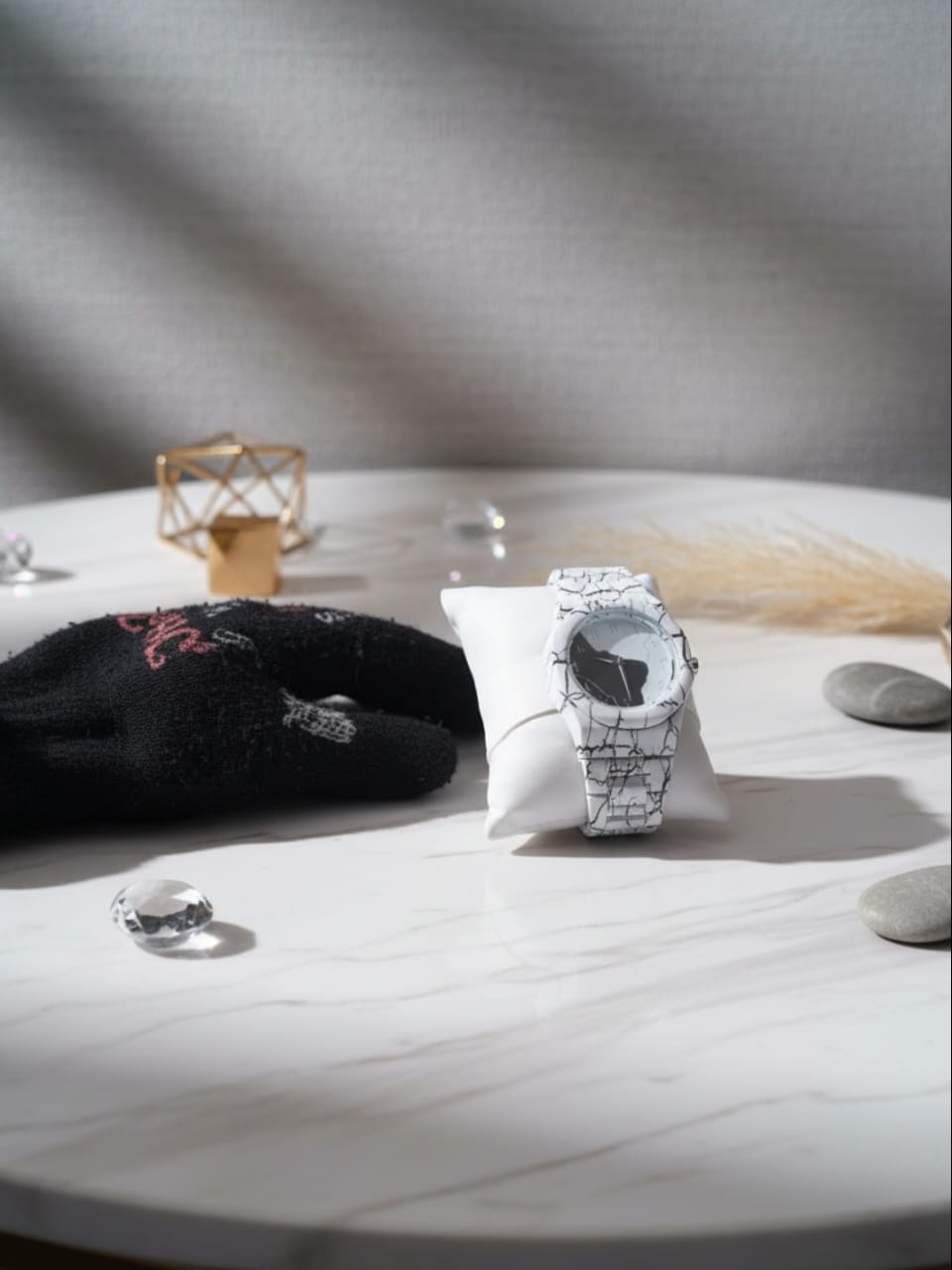 White Arabic Aura Watch For Men Stylish Aura Watch 100% Original Watch