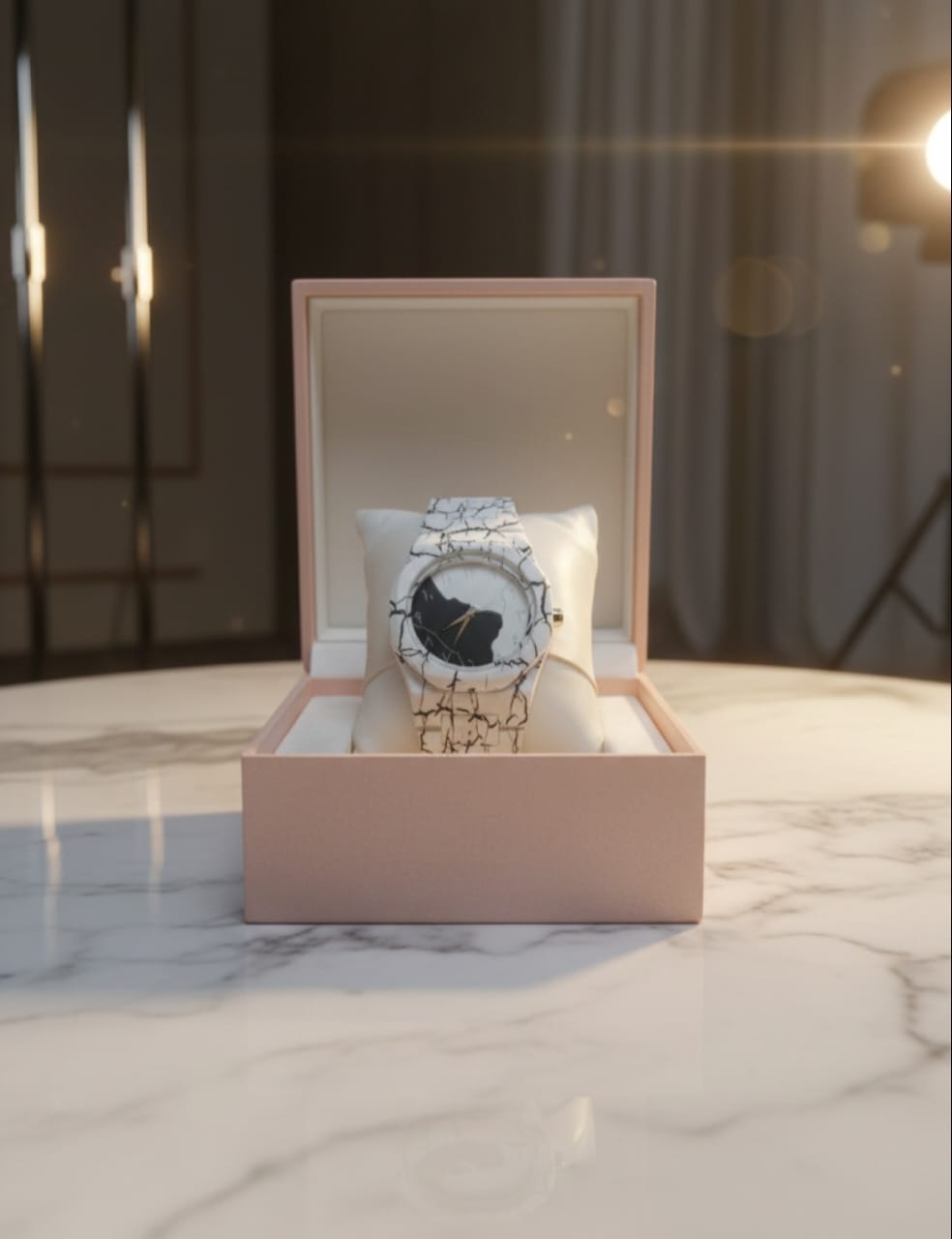 White Arabic Aura Watch For Men Stylish Aura Watch 100% Original Watch