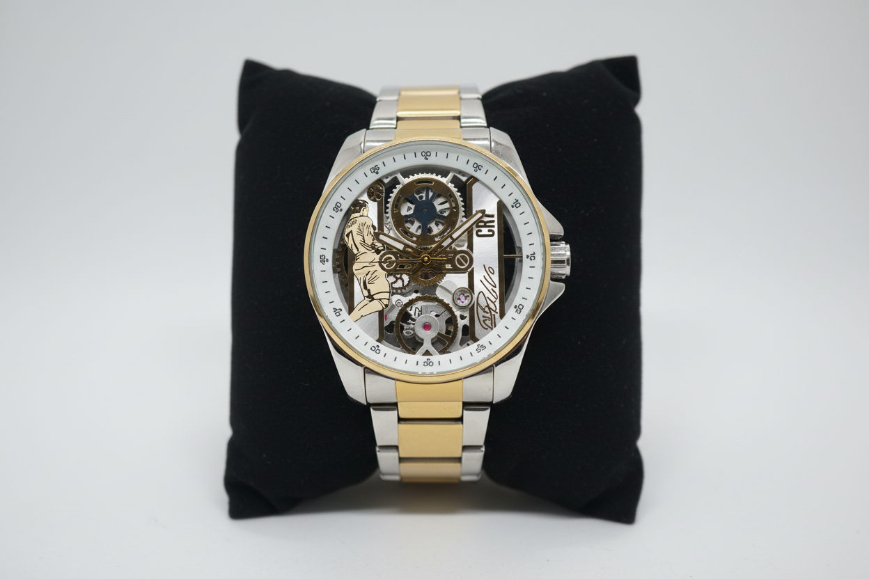 CR-7 SKELETON DESIGN CHAIN – SILVER & GOLDEN.....!!!!!!!!
